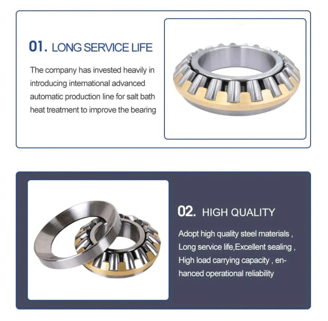 High Quality Made in China Brass Cage 29426 29428 29430 Thrust Roller Bearings for Oil Drilling Rigs